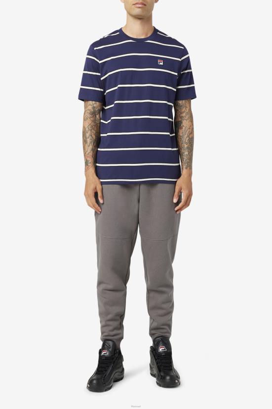 מעיל טווס/לבן FILA fila peacoat/טי פליקס לבן 68LF370