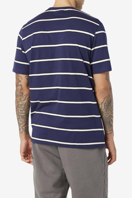 מעיל טווס/לבן FILA fila peacoat/טי פליקס לבן 68LF370