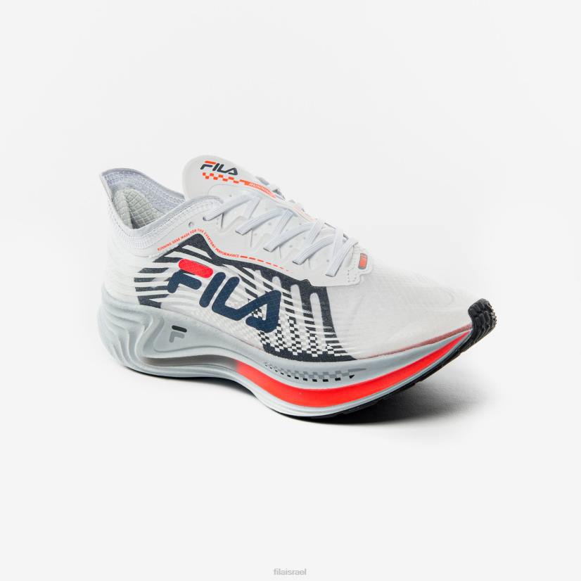 אלמוג לבן/צי/לוהט FILA fila racer נשים קרבון לבן/ נייבי/אלמוגים לוהטים 68LF3025