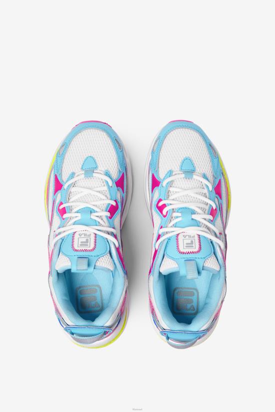 גלוי לבן/ורוד/כחול FILA fila נשים ray tracer apex לבן/ורוד glo/bluefish 68LF1255