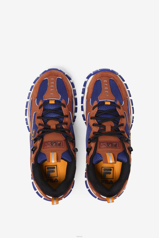 בומבאי חום/כחול/אקרו FILA fila ray tracer לנשים tr 2 bombay חום/כחול/ecru 68LF1315