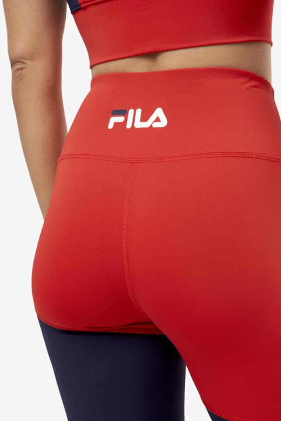 אָדוֹם FILA קצר אופני fila red marley 68LF1690
