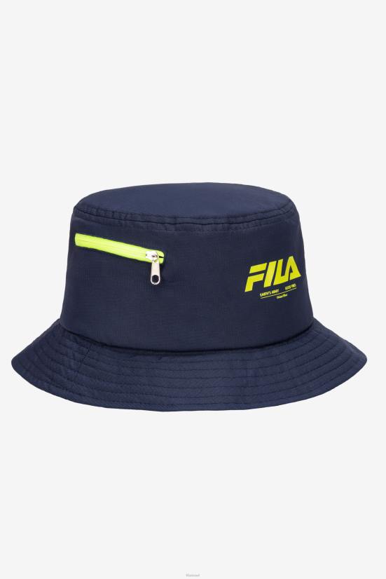 חיל הים FILA fila ripstop כובע דלי נייבי 68LF973