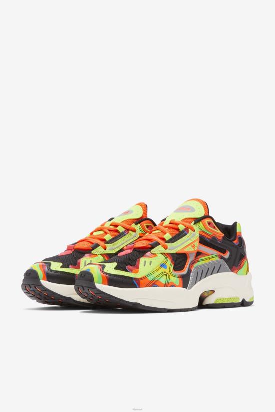 שחור/אדום כתום/אדום FILA שחור/אדום כתום/אדום fila ארכיון גברים rjv 68LF21