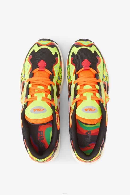 שחור/אדום כתום/אדום FILA שחור/אדום כתום/אדום fila ארכיון גברים rjv 68LF21