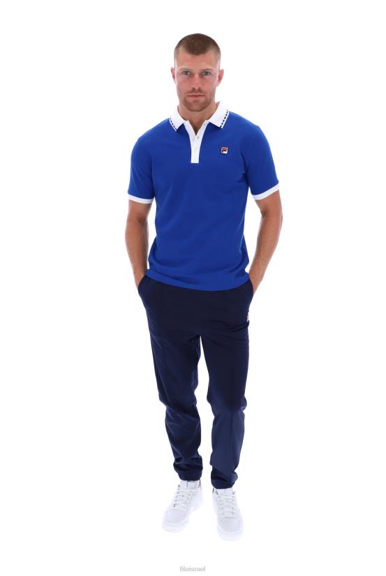 FILA חולצת פולו גרפית אופנתית fila seb 68LF3309