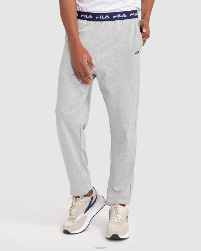 מארל כסף FILA מכנסי בייסיק לגברים fila silver marle 68LF2330