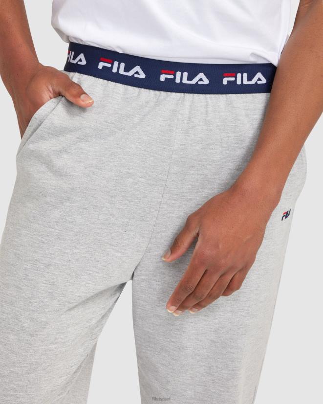 מארל כסף FILA מכנסי בייסיק לגברים fila silver marle 68LF2330