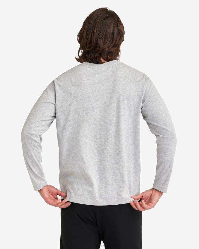 מארל כסף FILA חולצה בסיסית לגברים, fila silver marle 68LF2552