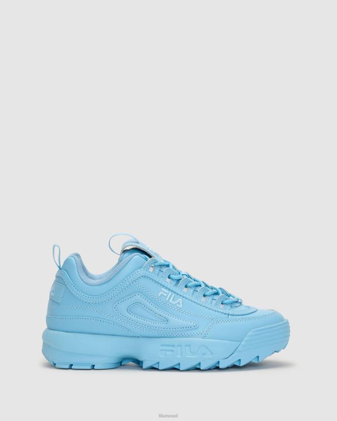 כחול שמיים/כחול שמיים FILA fila skyblue/skyblue women's disruptor ii prem 68LF2782