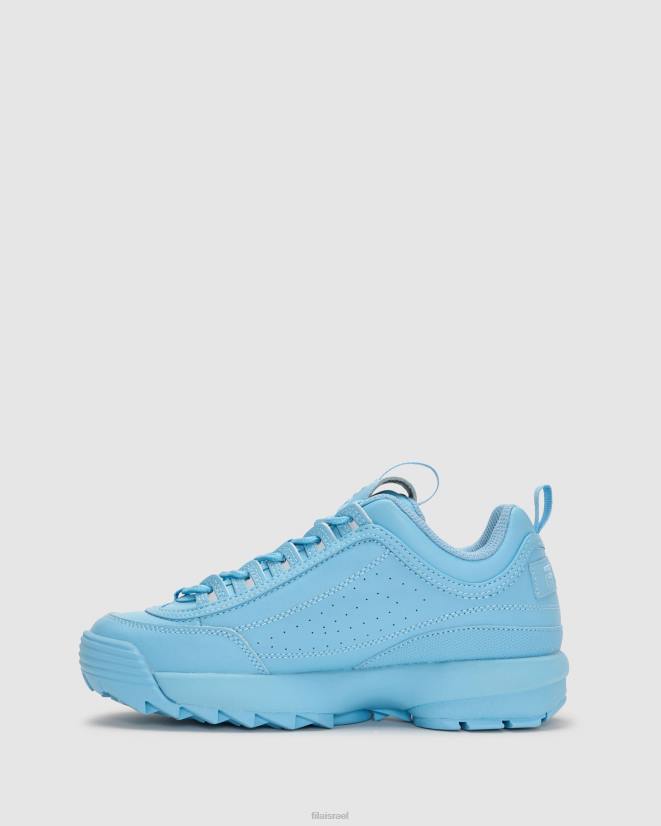 כחול שמיים/כחול שמיים FILA fila skyblue/skyblue women's disruptor ii prem 68LF2782