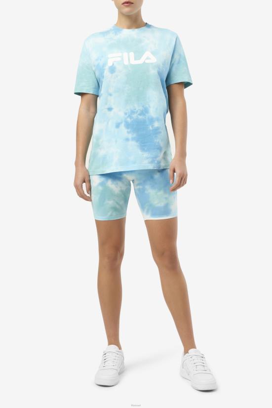 לבן/שפלש/כל/לאטיגו ביי FILA אופני fila taima tie dye קצר לבן/שפלש/כל/לאטיגו ביי 68LF1675