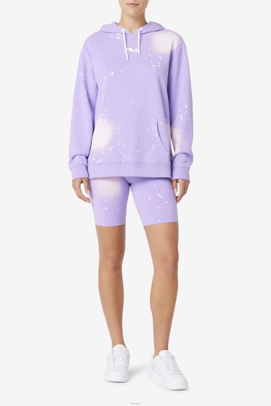 צבע עניבות ויולה FILA fila taima tie dye אופני קצר ויולה tie dye 68LF1681