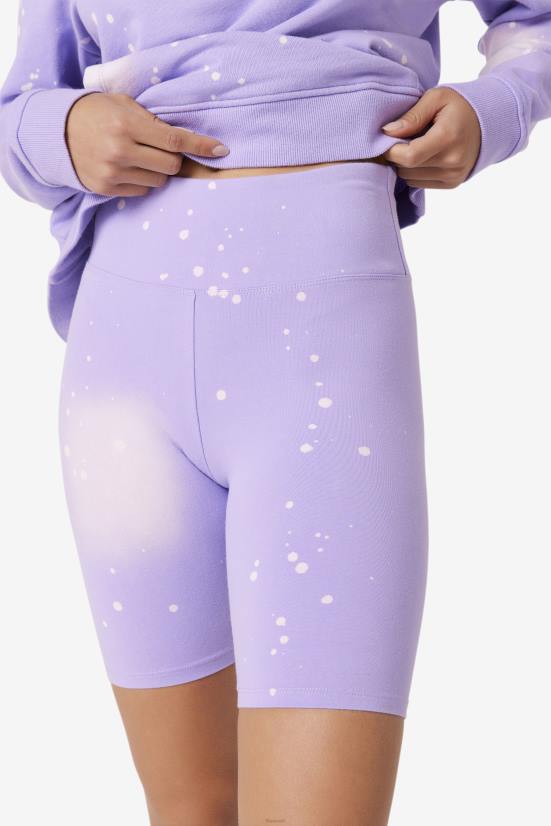 צבע עניבות ויולה FILA fila taima tie dye אופני קצר ויולה tie dye 68LF1681