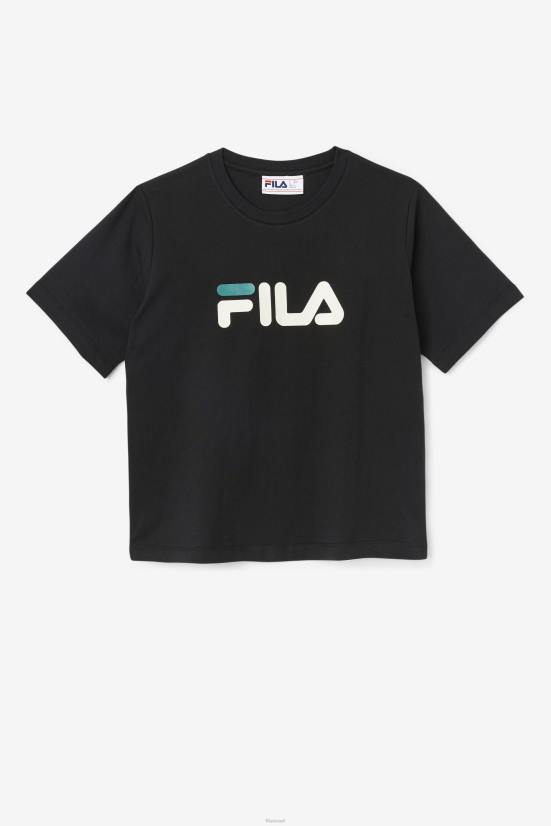 שָׁחוֹר FILA טי fila thea שחור 68LF1447