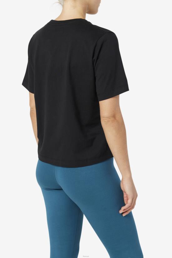 שָׁחוֹר FILA טי fila thea שחור 68LF1447