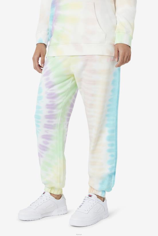 צבע קרם כפול FILA fila קרם כפול tie dye raleigh tie dye jogger 68LF1654