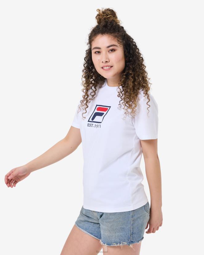 לבן FILA fila unisex alto 2.0 טי לבן 68LF2569