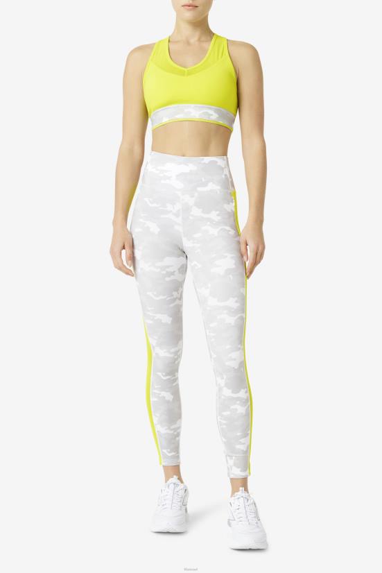 גוֹפרִית FILA fila uplift racerback חזיית עליונית גופרית 68LF1807