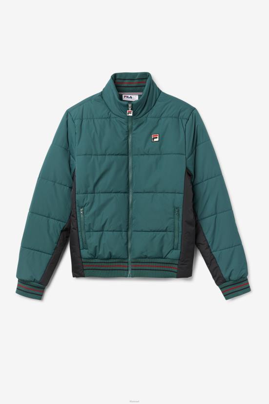 באג/שחור של יוני FILA fila watson puffer jacket June bug/שחור 68LF793