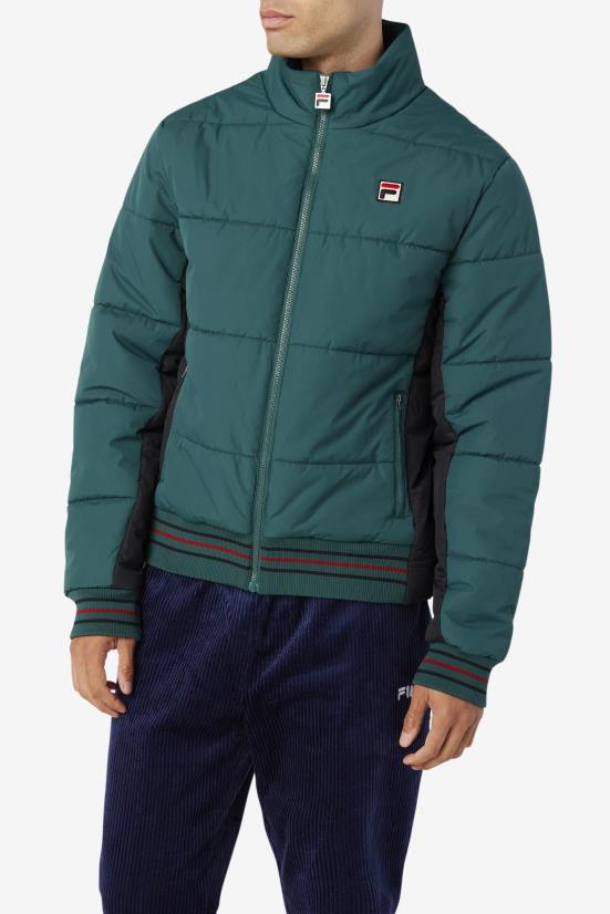 באג/שחור של יוני FILA fila watson puffer jacket June bug/שחור 68LF793