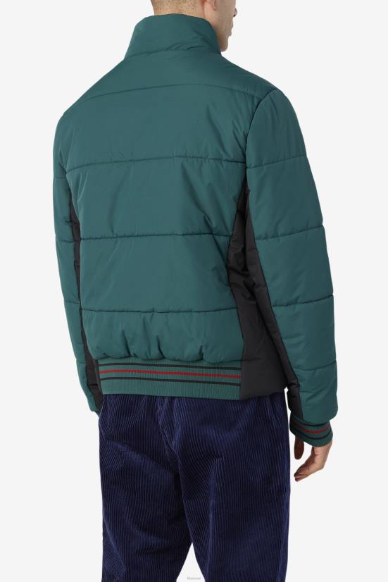 באג/שחור של יוני FILA fila watson puffer jacket June bug/שחור 68LF793