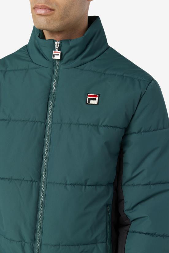 באג/שחור של יוני FILA fila watson puffer jacket June bug/שחור 68LF793