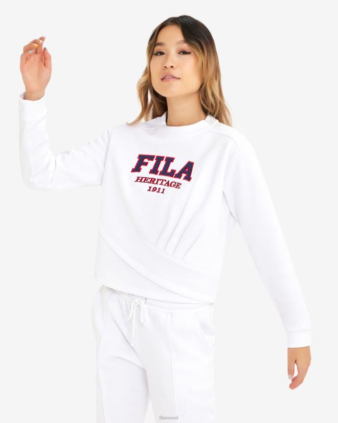לבן FILA צוות סרינה לנשים של fila white 68LF2908