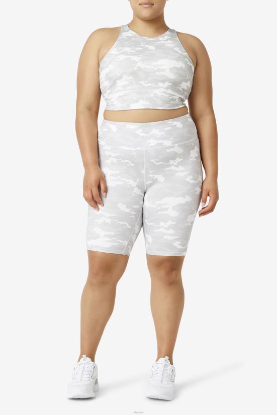 לבן FILA קצר אופני fila white forza 8 אינץ' 68LF1954