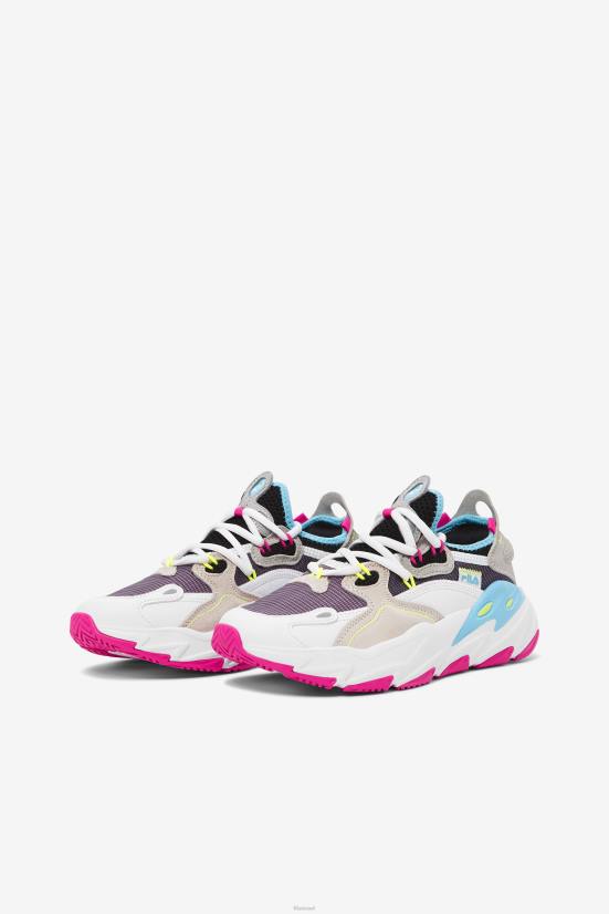 גלוי לבן/ורוד/כחול FILA fila white/pink glo/bluefish women's ray tracer evo 2 68LF1306