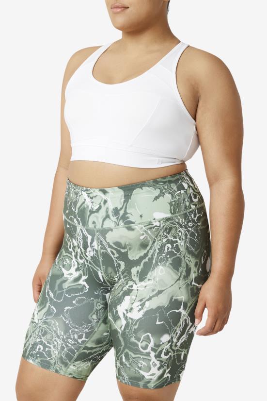 לבן FILA fila white uplift racerback חזיית ספורט 68LF1834