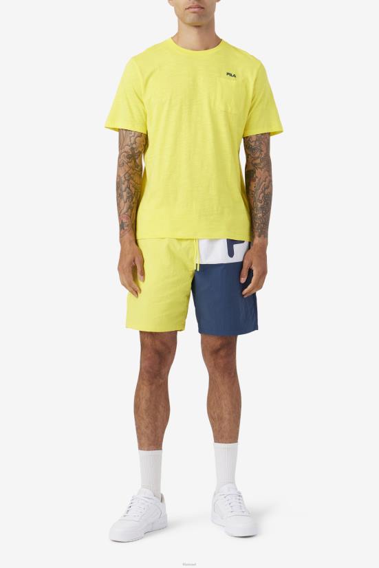 צהוב/צי FILA צוות דילקי fila yellow/navy 68LF388
