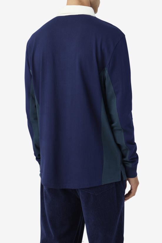 חיל הים/צהבהב/אנפה FILA filmore rugby navy/teal/engret fila 68LF413