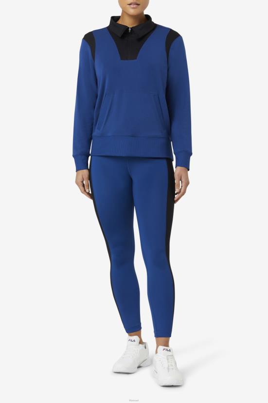 אדמונית נייבי/שחור FILA מרקם forza מותן גבוה חותלת אדמונית נייבי/פילה שחורה 68LF1997