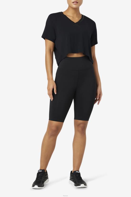 שָׁחוֹר FILA שחור forza 8 אינץ' אופני קצר פילה 68LF1938