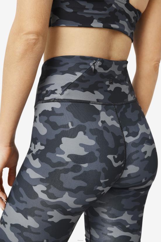 קמו כהה/שחור FILA forza 8 inch אופני קצר fila dark camo/שחור 68LF1940