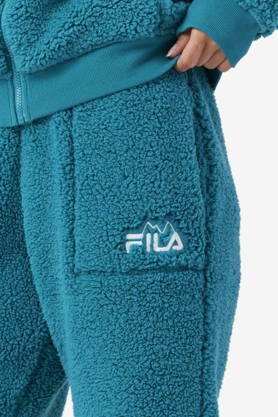 אגם עמוק FILA freyja sherpa jogger deep lake fila 68LF1583