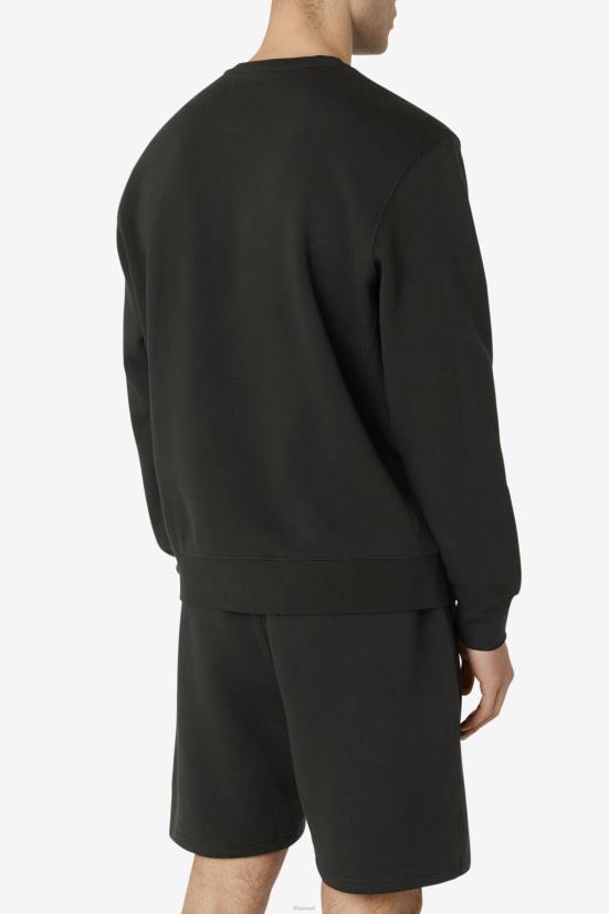 לבן שחור FILA garran crew פילה שחור/לבן 68LF527