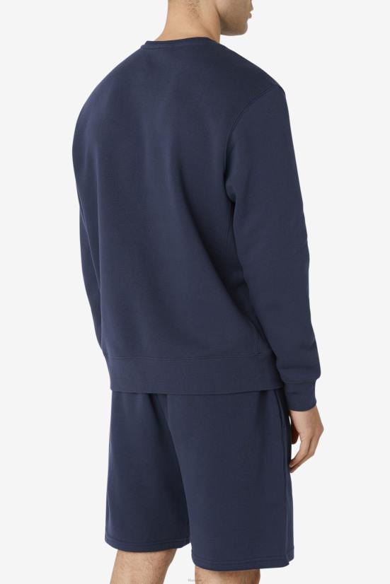 חיל הים/לבן FILA garran crew navy/white fila 68LF533