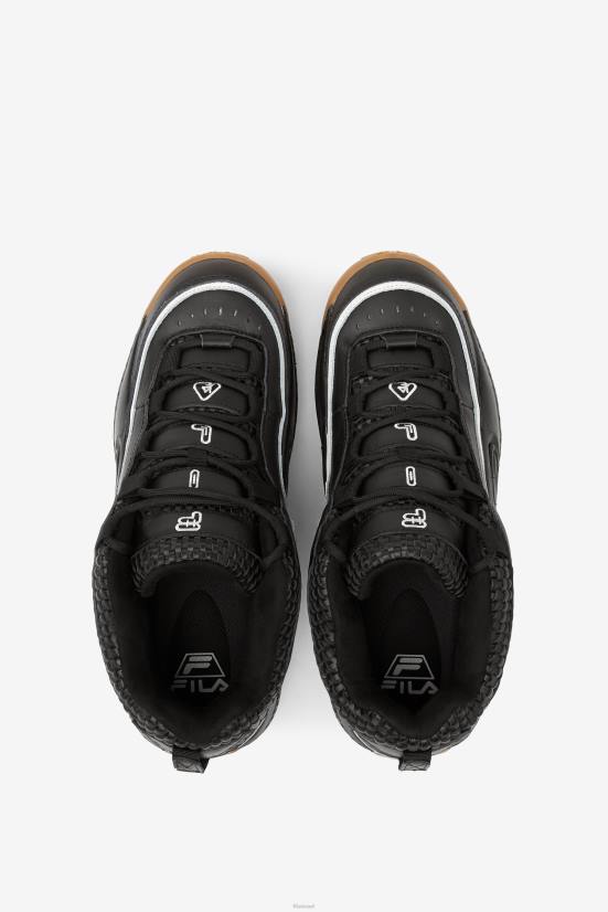 שחור / גן / מסטיק FILA grant hill 3 ארוג פילה שחור/גרדניה/מסטיק 68LF80