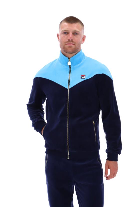 FILA gus velour track top fila 68LF3242