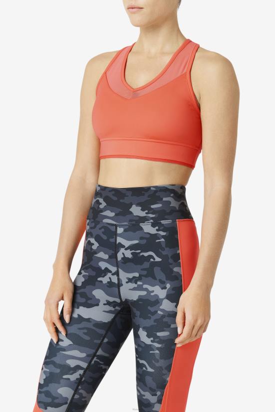 אלמוגים לוהטים FILA hot coral uplift חזיית racerback fila 68LF1806