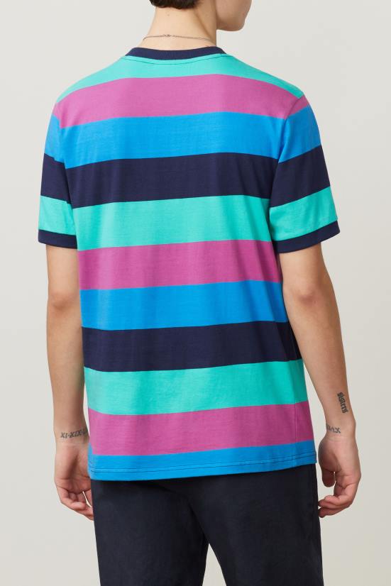 חיל הים/מצנחי רחיפה/פריזיה FILA jabez tee navy / מצנחי רחיפה / פרזיה פילה 68LF395