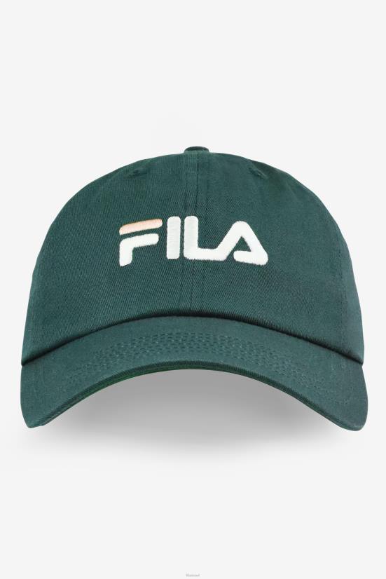 יוניבאג FILA כובע בייסבול עם לוגו רקום של junebug fila 68LF996