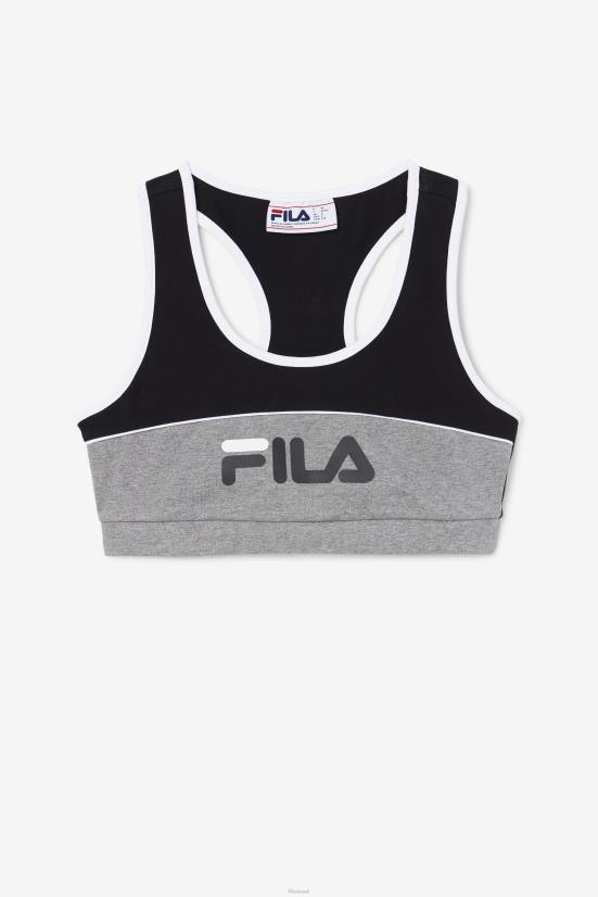 שחור/חום/לבן FILA חזיית kairi top fila שחור/חום/לבן 68LF1436