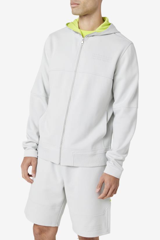 אגרוף אבן/סיד FILA קפוצ'ון עם רוכסן מלא של kayra אבן פילה/אגרוף ליים 68LF458