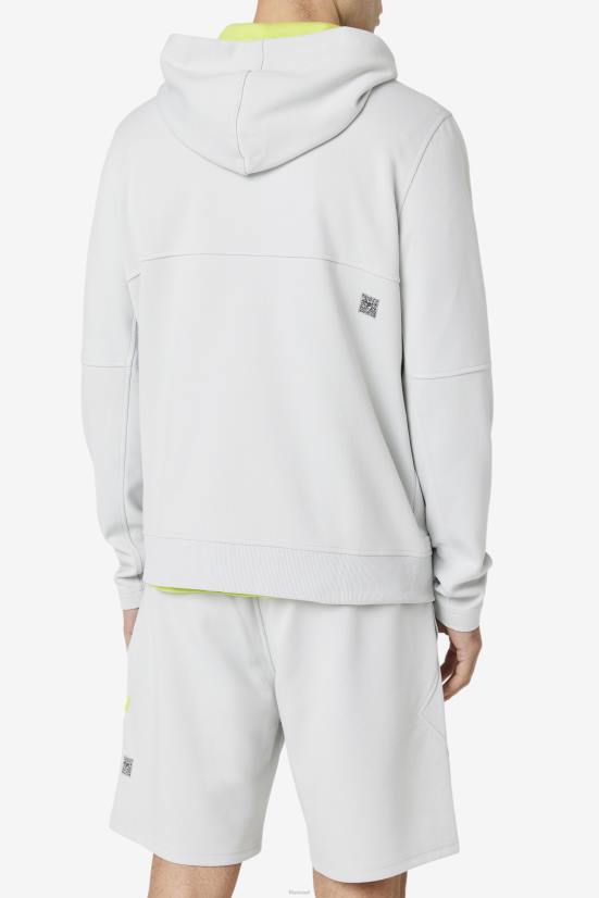 אגרוף אבן/סיד FILA קפוצ'ון עם רוכסן מלא של kayra אבן פילה/אגרוף ליים 68LF458