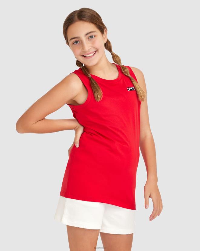 אָדוֹם FILA פילה kid's parker tank red 68LF3073