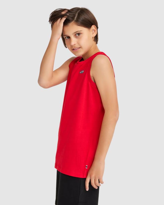 אָדוֹם FILA פילה kid's parker tank red 68LF3073