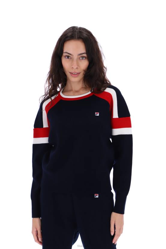 FILA פרנקי knit crew jumper fila 68LF3444
